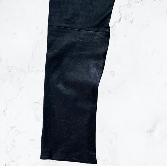 👖Frame Leather Le Sylvie Slender Straight 
Noir - Picture 15 of 16